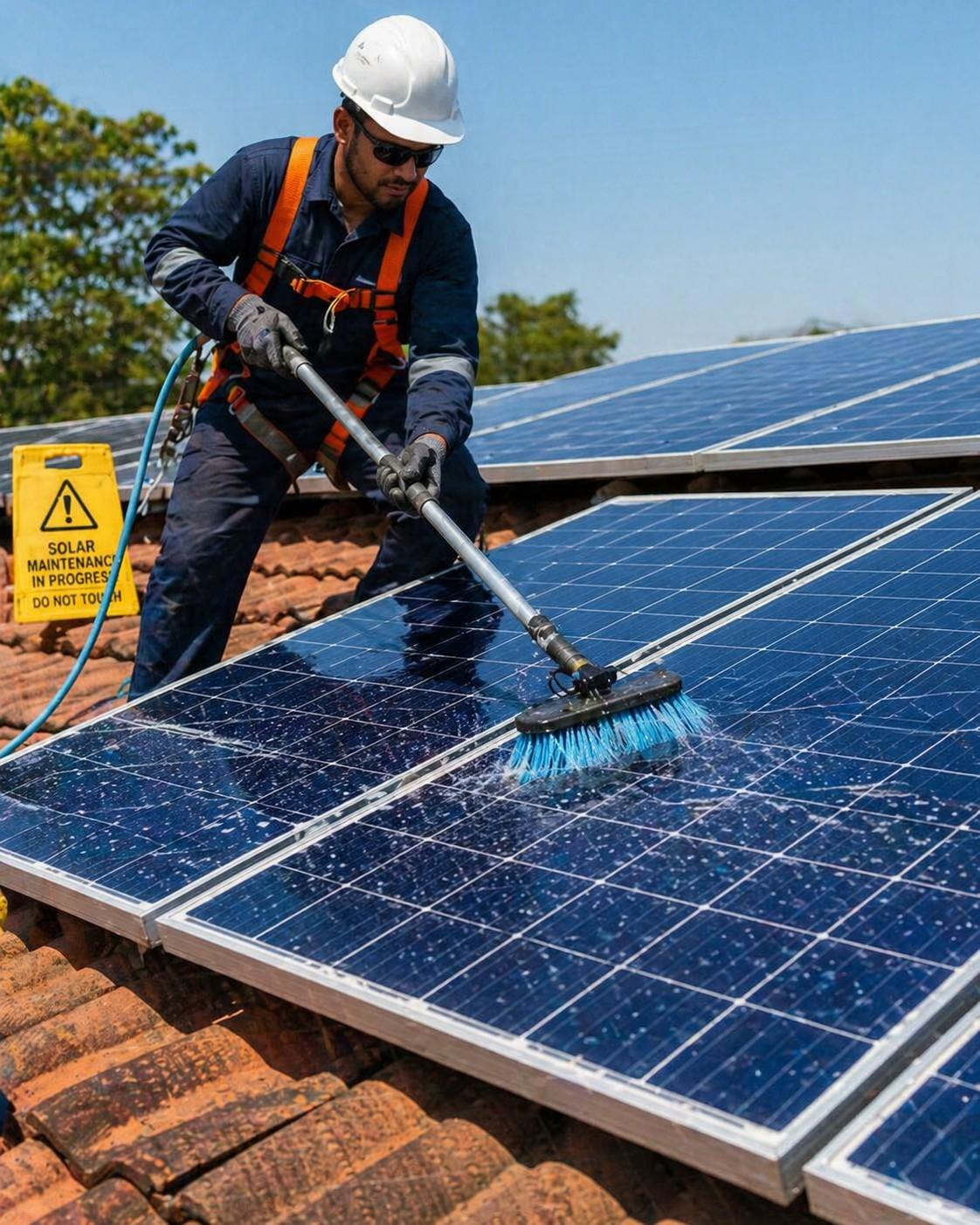 Solar Maintenance By Bharat Solar Green Energy